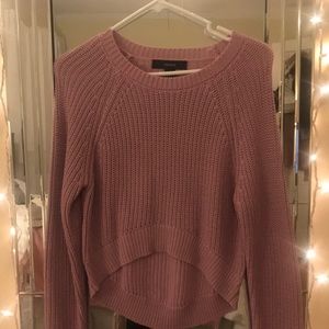 Crop sweater